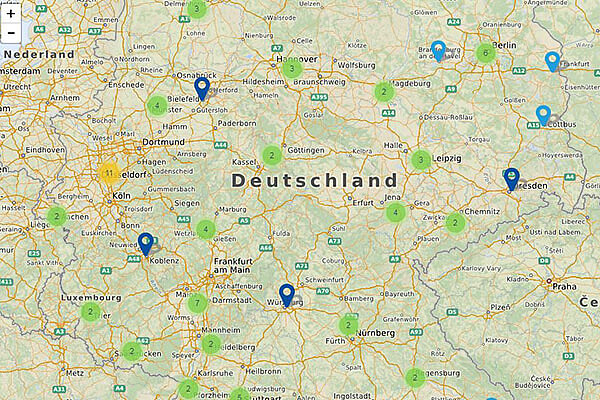 Auf der Internetseite des Mukoviszidose e.V. finden Sie die Adressen von Studienzentren in Deutschland. Auf der Internetseite des Mukoviszidose e.V. finden Sie die Adressen von Studienzentren in Deutschland.